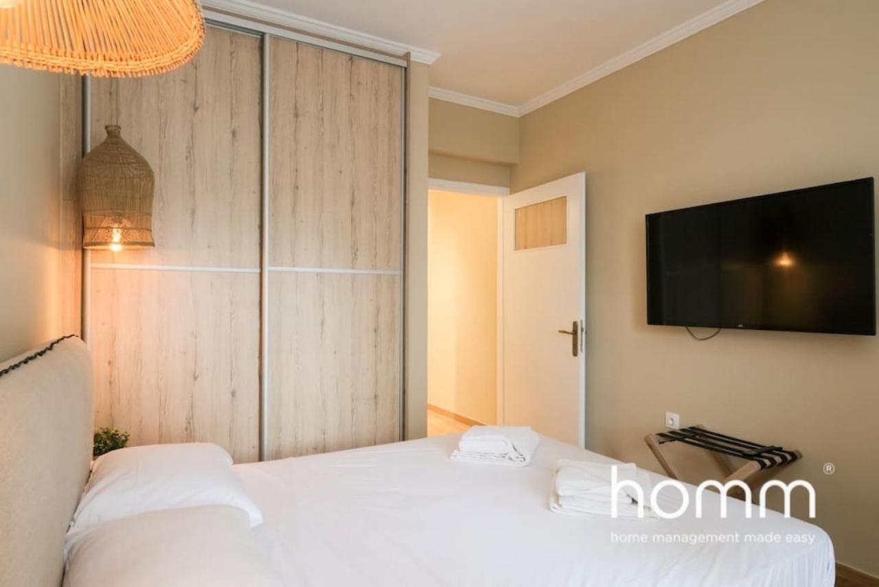 Athens Riviera Homm Flat 4 Min Walk From Beach, Thiseos Str Buitenkant foto