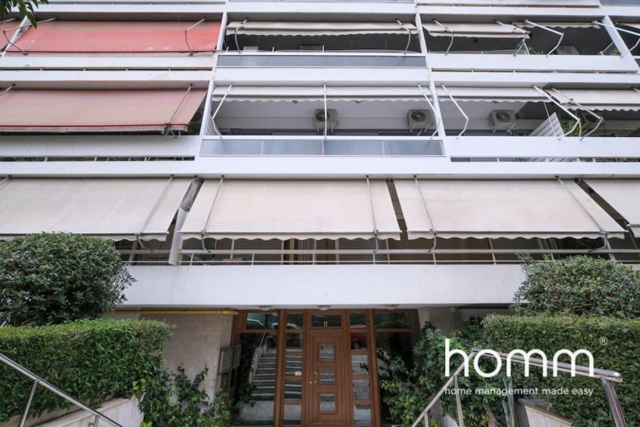 Athens Riviera Homm Flat 4 Min Walk From Beach, Thiseos Str Buitenkant foto