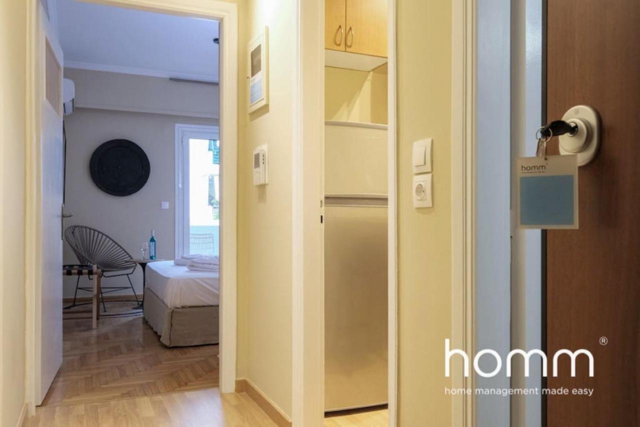 Athens Riviera Homm Flat 4 Min Walk From Beach, Thiseos Str Buitenkant foto