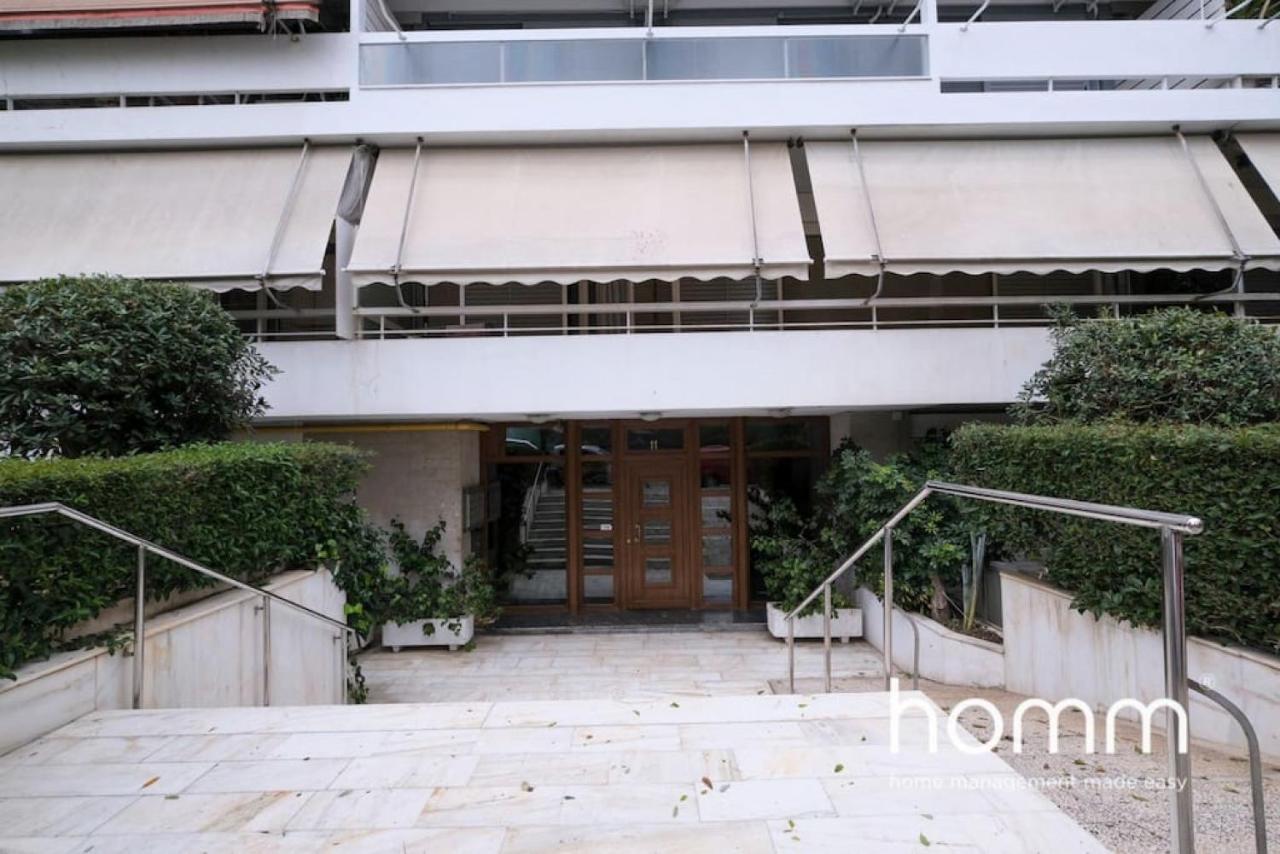 Athens Riviera Homm Flat 4 Min Walk From Beach, Thiseos Str Buitenkant foto
