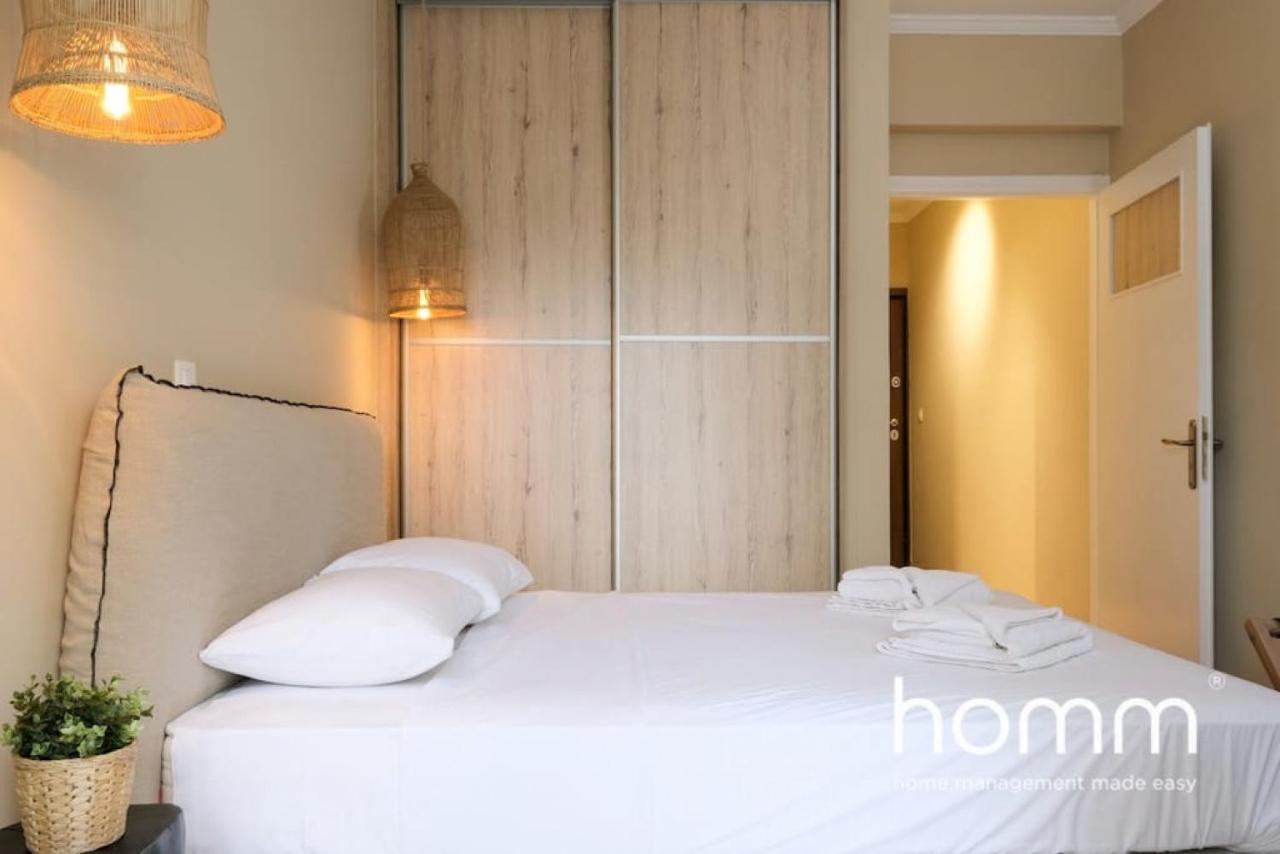 Athens Riviera Homm Flat 4 Min Walk From Beach, Thiseos Str Buitenkant foto