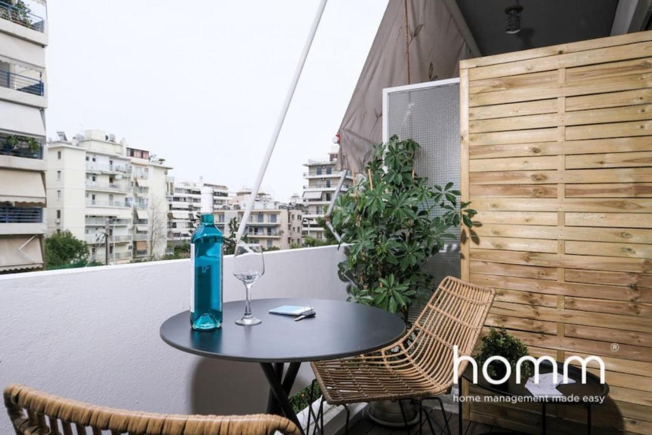 Athens Riviera Homm Flat 4 Min Walk From Beach, Thiseos Str Buitenkant foto