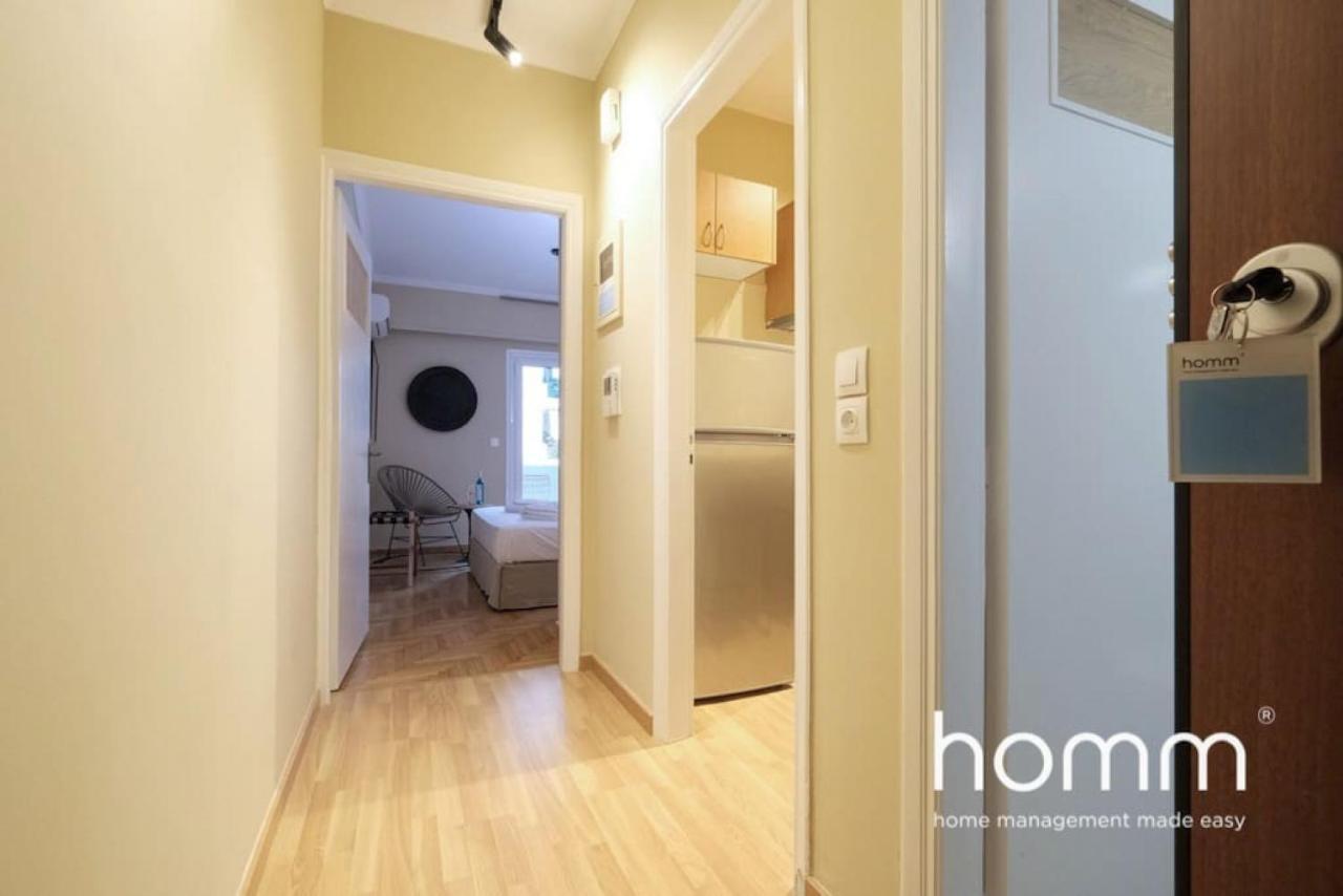 Athens Riviera Homm Flat 4 Min Walk From Beach, Thiseos Str Buitenkant foto